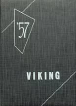 Coeur d' Alene High School 1957 yearbook cover photo