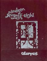 Carman High School 1978 yearbook cover photo