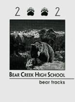 Bear Creek High School 2002 yearbook cover photo