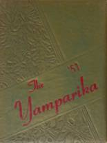 Vernon High School 1951 yearbook cover photo