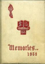 Pittston Area High School 1953 yearbook cover photo