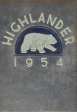 Campbell High School 1954 yearbook cover photo