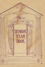 Greenville High School 1919 yearbook cover photo