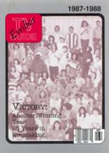 Eastern Mennonite High School 1988 yearbook cover photo