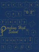 Pershing High School 2002 yearbook cover photo
