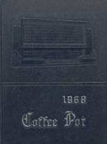 1968 Coffee High School Yearbook from Florence, Alabama cover image