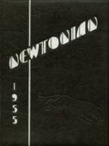 Newton North High School 1955 yearbook cover photo
