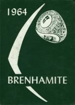 Brenham High School 1964 yearbook cover photo
