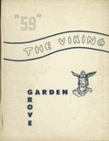 Garden Grove Community School 1959 yearbook cover photo
