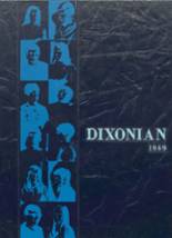 Dixon High School 1969 yearbook cover photo