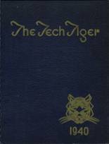 Technical High School 1940 yearbook cover photo