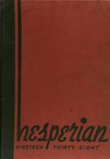 Hoquiam High School 1938 yearbook cover photo
