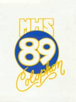 Meyers High School 1989 yearbook cover photo