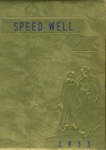 Speedwell High School 1953 yearbook cover photo