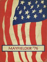 Mayfield High School 1976 yearbook cover photo