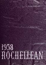 New Rochelle High School 1958 yearbook cover photo