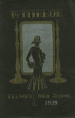 Berwick High School 1929 yearbook cover photo