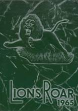 Livingston High School 1965 yearbook cover photo