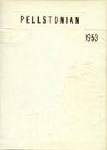 Pellston High School 1953 yearbook cover photo