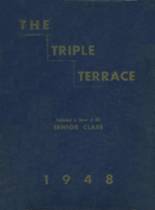 Central High School 1948 yearbook cover photo