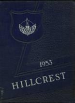 Bucksport High School 1953 yearbook cover photo