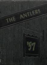 Antlers High School 1957 yearbook cover photo