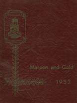 Whitney Point High School 1953 yearbook cover photo