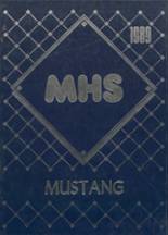 Megargel High School 1989 yearbook cover photo