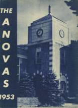 Savona High School 1953 yearbook cover photo