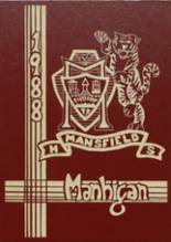 Mansfield High School 1988 yearbook cover photo