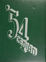 East Lansing High School 1954 yearbook cover photo