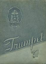 Aquinas High School 1951 yearbook cover photo