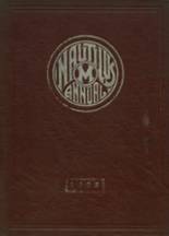 Manual High School 1932 yearbook cover photo