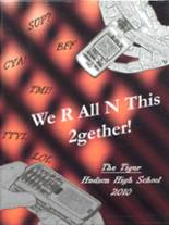 Hudson High School 2010 yearbook cover photo