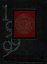 1999 Proctor High School Yearbook from Utica, New York cover image
