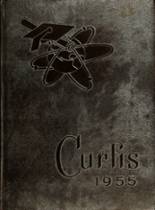 Curtis High School 1955 yearbook cover photo