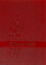 Hiland High School 1965 yearbook cover photo