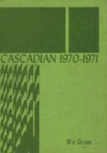 Cascade High School 1971 yearbook cover photo