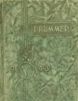 Drummer Township High School 1943 yearbook cover photo