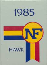 1985 North High School Yearbook from West union, Iowa cover image