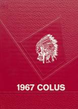 Colusa High School 1967 yearbook cover photo