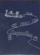 Reynoldsburg High School 1957 yearbook cover photo