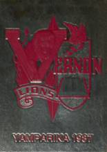Vernon High School 1987 yearbook cover photo