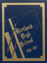 Kirtland High School 1989 yearbook cover photo