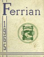 1965 Martins Ferry High School Yearbook from Martins ferry, Ohio cover image