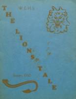 1950 West End High School Yearbook from Birmingham, Alabama cover image