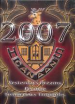 Canaan High School 2007 yearbook cover photo