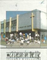 St. Bernard High School 1988 yearbook cover photo