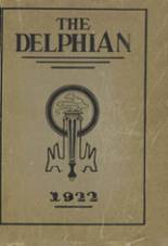 New Philadelphia High School 1922 yearbook cover photo