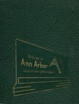 Ann Arbor High School 1962 yearbook cover photo
